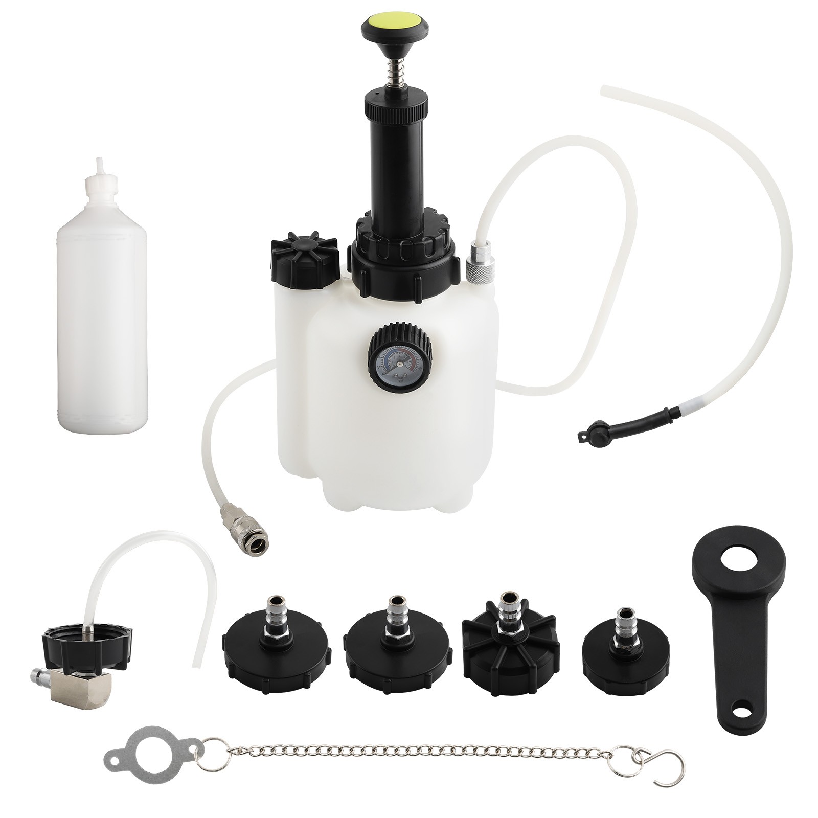 3L Vacuum pump Brake Bleeder +1L Waste 0il Receiver Clutch Bleeder Fluid Tool