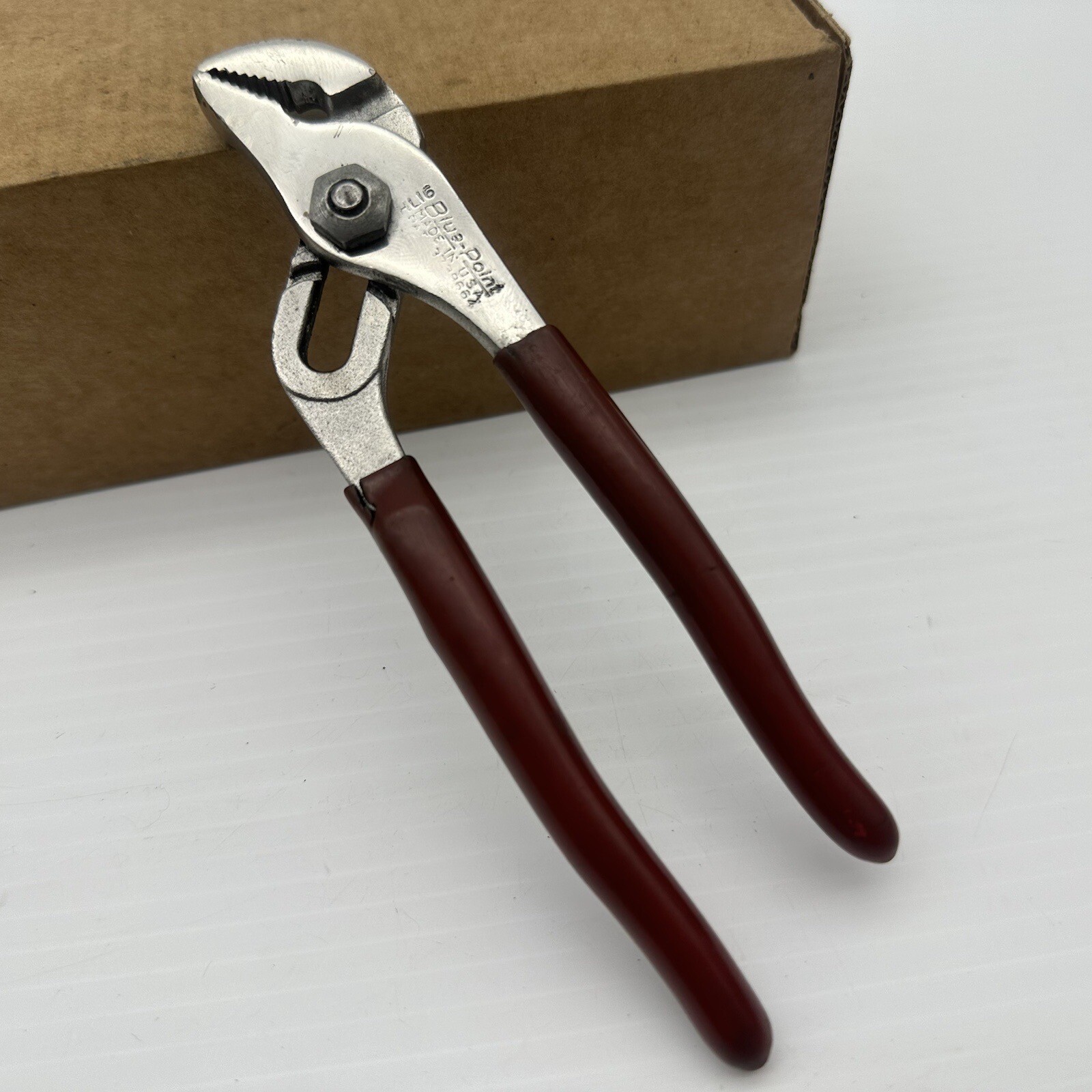 Blue Point Adjustable Slip Joint Channel Lock Pliers 6.5″ HL16 Made in USA Red