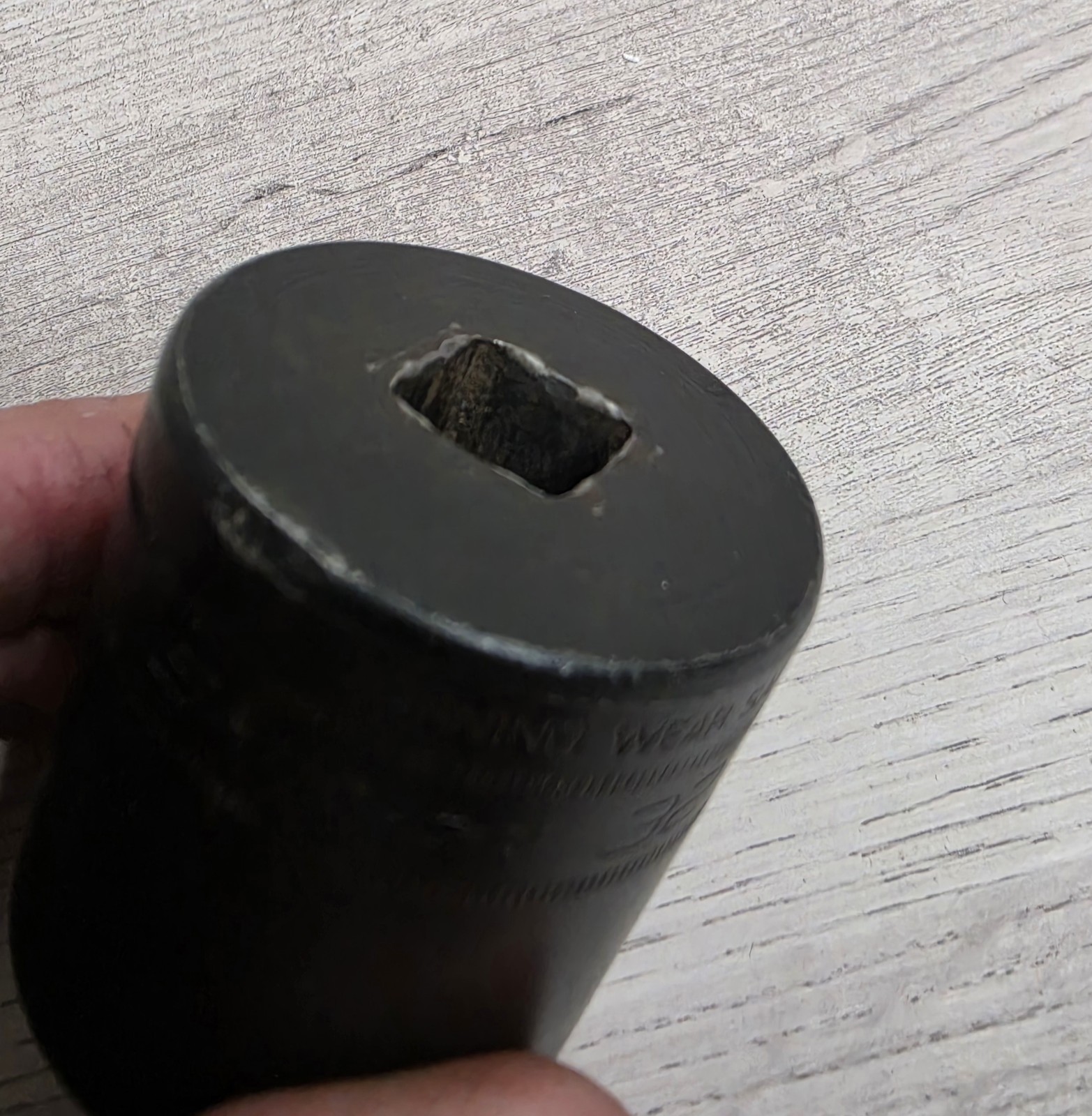 Snap On 32mm Shallow Impact Socket 6 Point 1/2″ Drive IMM320