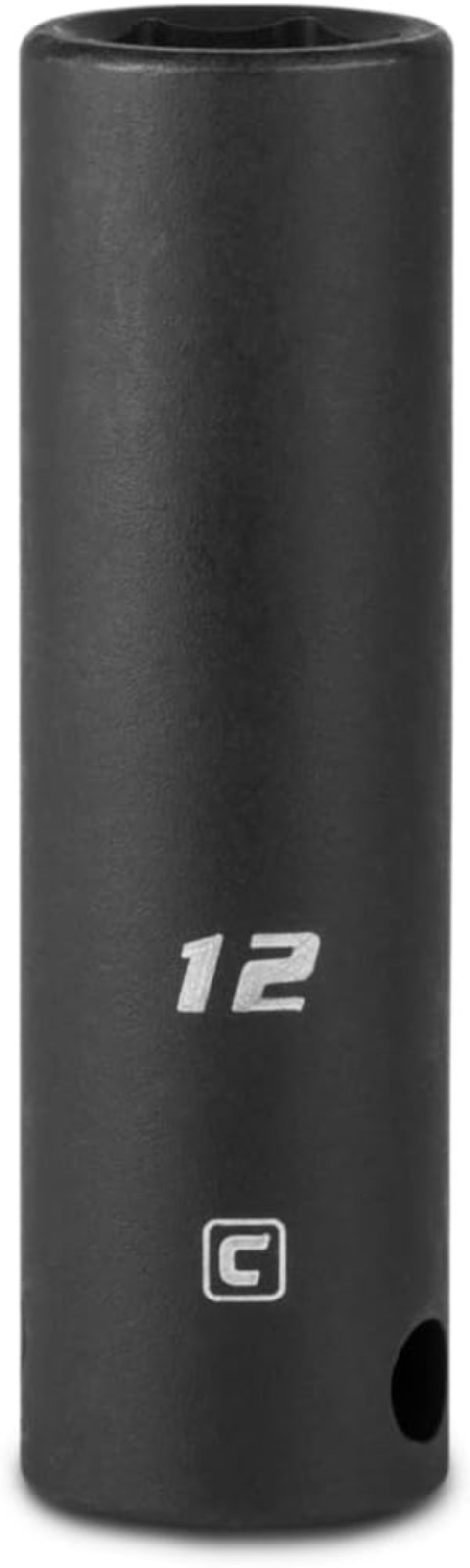 Durable 12 mm Deep Socket with Manganese Phosphate Coating – 3/8 Inch Drive