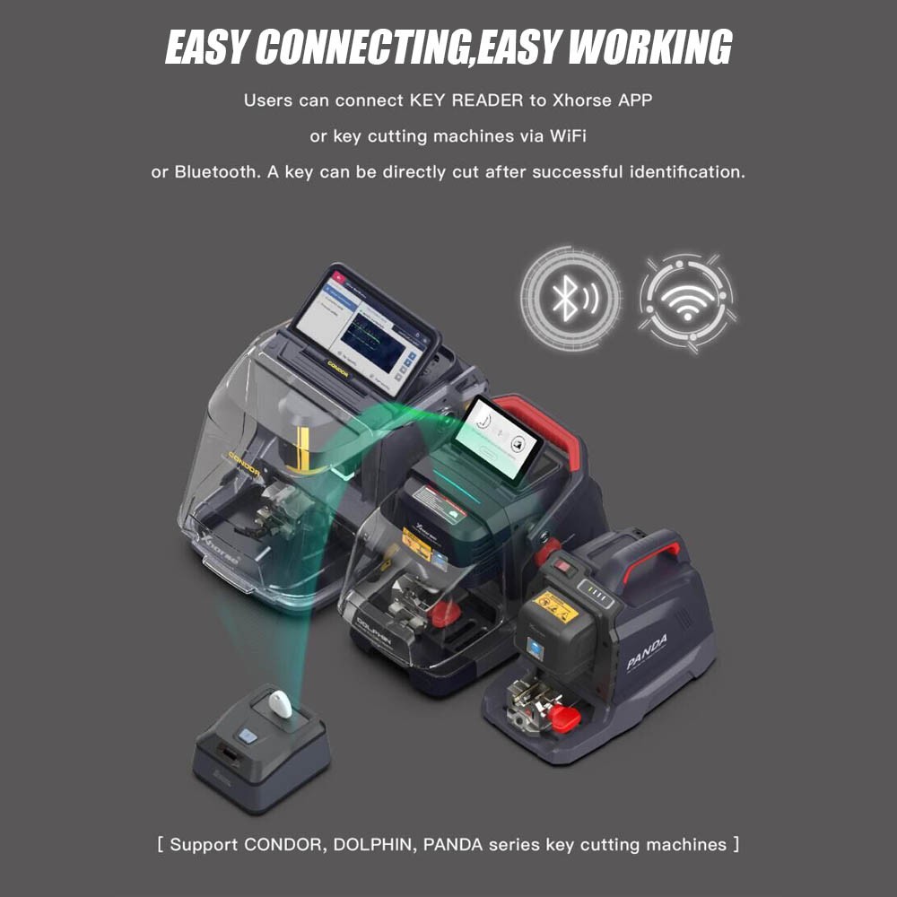 Xhorse XDKR00GL Key Reader Multiple Key Types Support Work XC-Mini Plus/Plus II