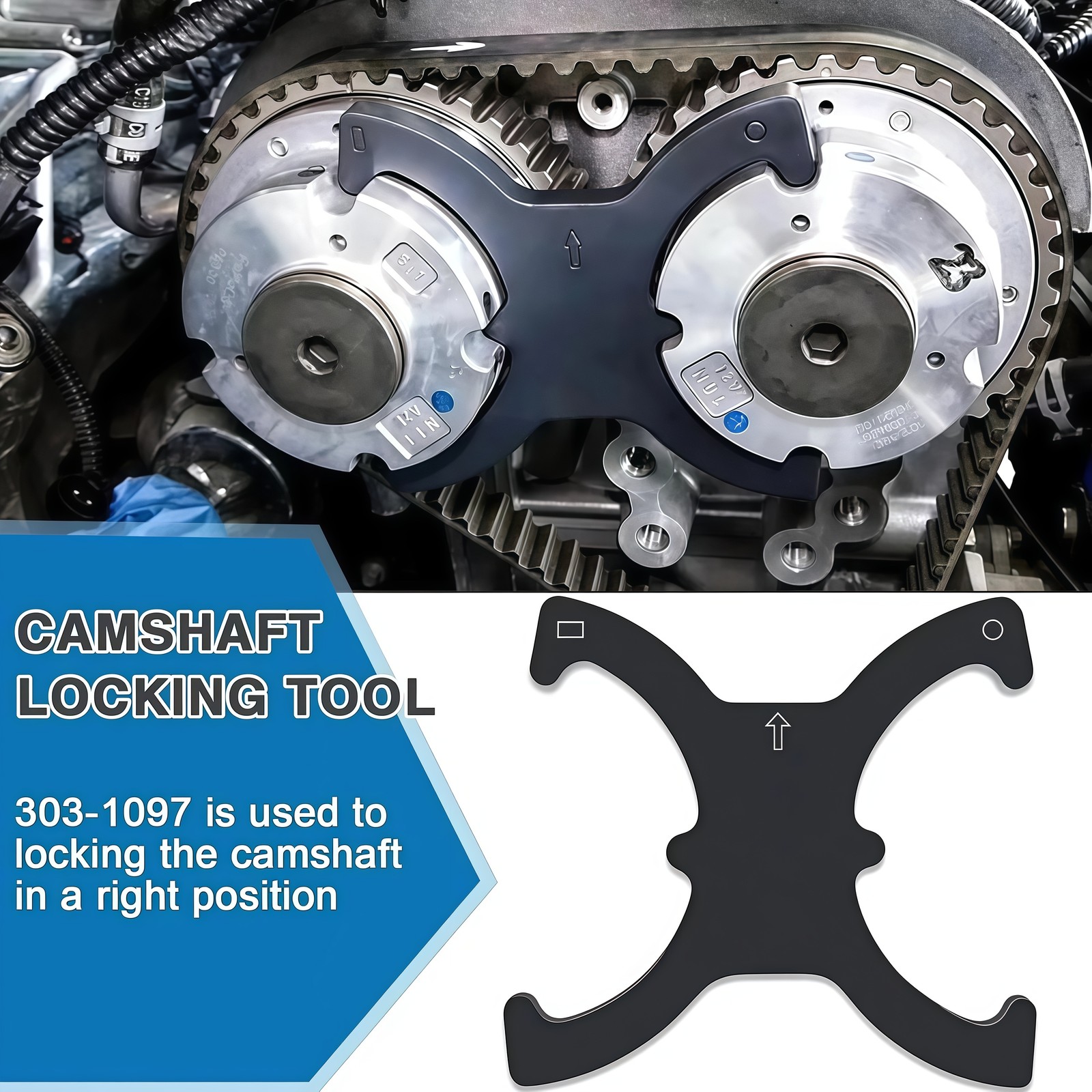 Duratec Duratorq TDCI EcoBoost Engine Timing Lock Tool for Ford Mazda Volvo V40