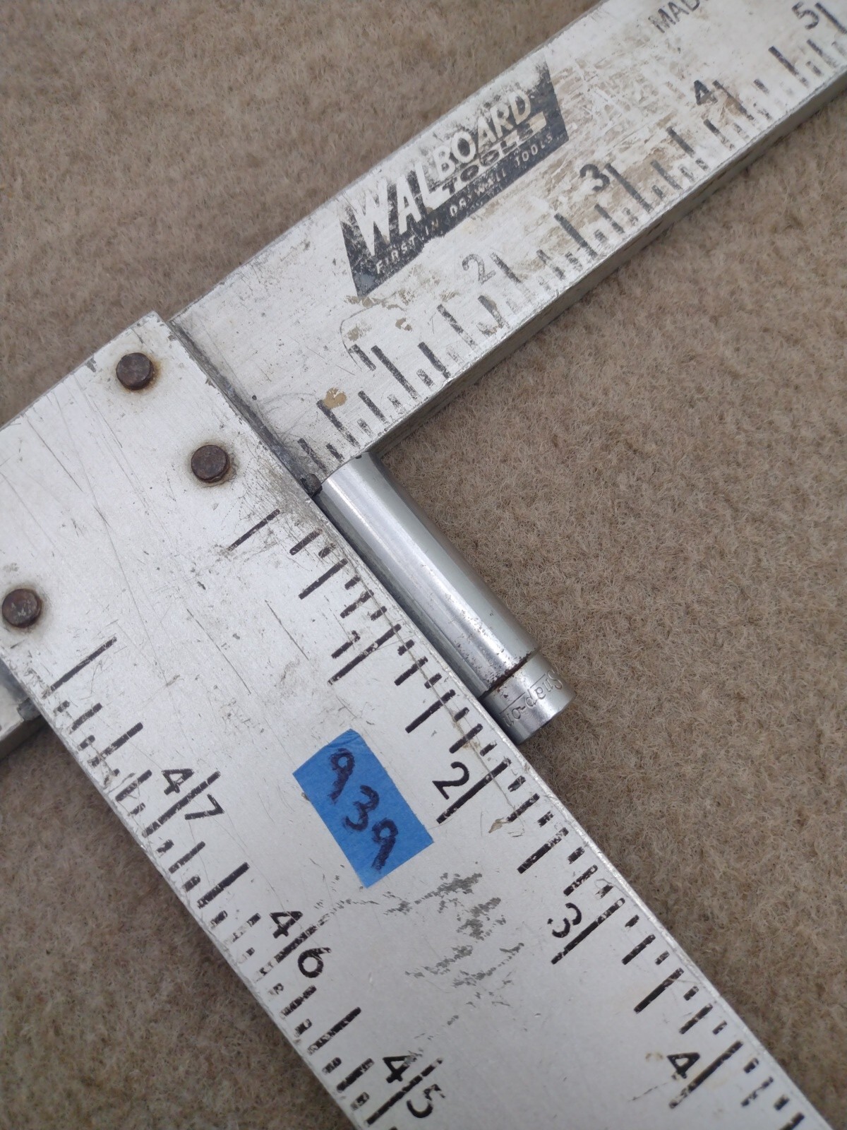 Vintage Snap On USA 3/8 Socket 1/4″ Drive Deep 6pt STM12 Underline Snap-on Tools