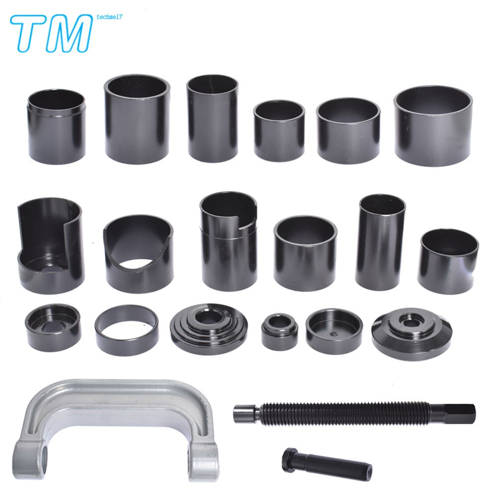 Auto Repair Service Removal Ball Joint Press Tool Kit & 21Pcs Master Adapter Set