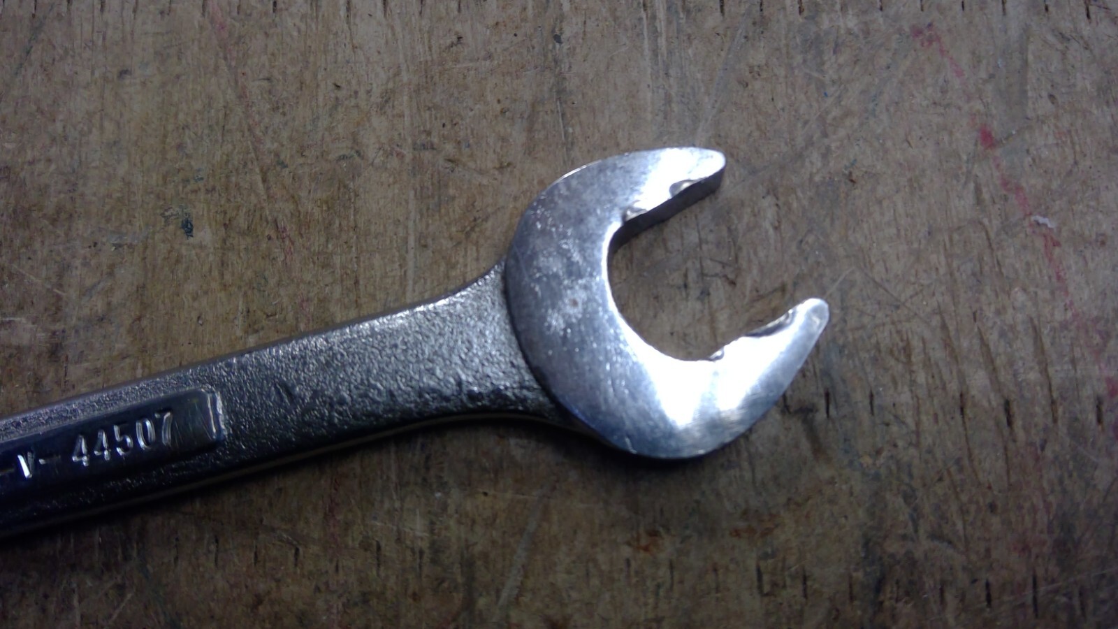 Vintage Craftsman Tools 15mm X 13mm Metric double open wrench -V- 44507 USA