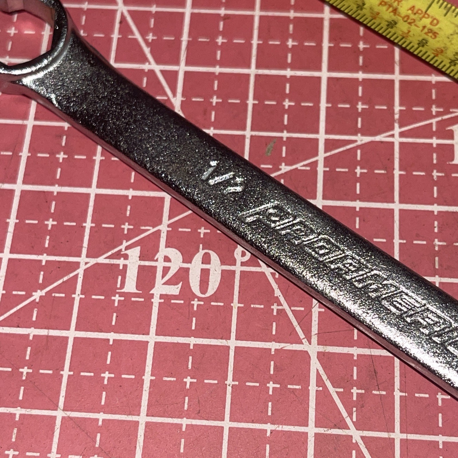 NOS Proamerica USA 2716 1/2 x 9/16 In SAE line flare nut Wrench Long Handle 6 Pt