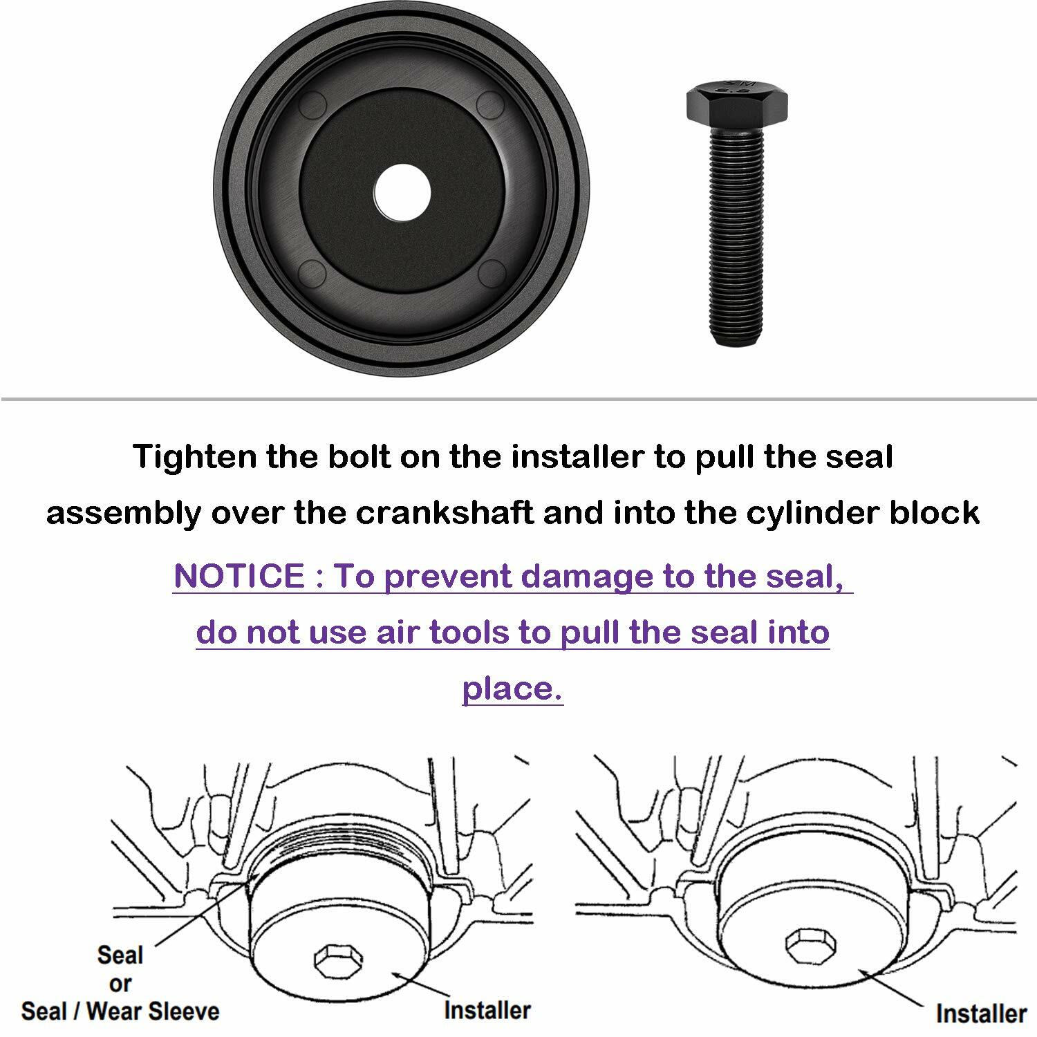 7834 Rear Crankshaft Seal Installer 303-5524 for Ford Aerostar Ranger Explorer