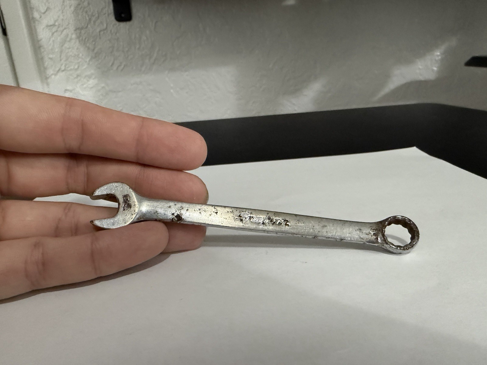 Snap-on Tools USA 3/8″ 12 point Short Combination Wrench OEX120