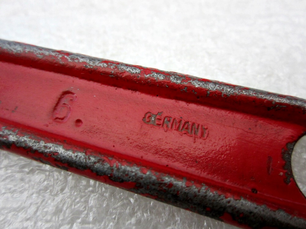 Vintage German 6″ Adjustable Wrench Made in Germany