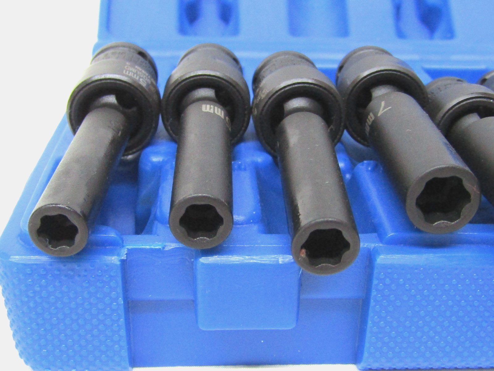 Grey Pneumatic 1/4″ dr Metric Deep Length Surface Drive Universal Set 9712UMD