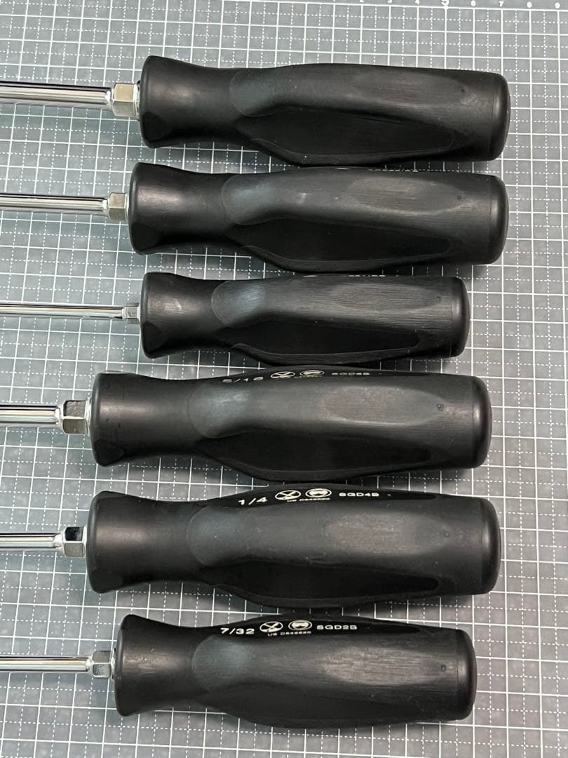 Snap-on Black Screwdriver 6Pc Set [Used]