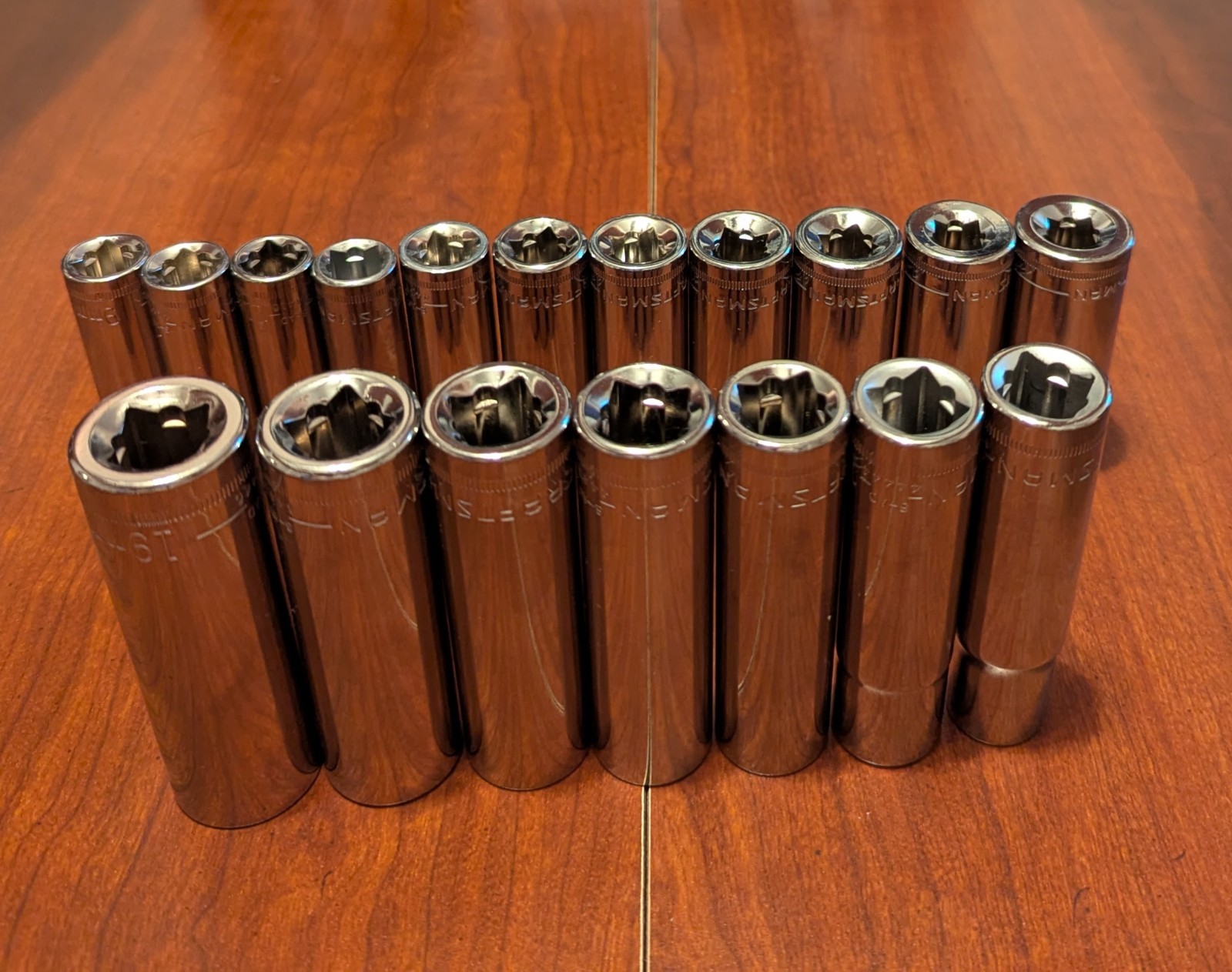 NEW Craftsman 12-point Deep Socket Set 3/8 and 1/2 Drive Metric 28 Piece