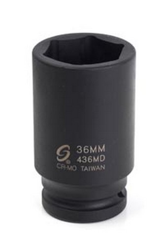 SUNEX 3/4″ Dr. 36mm Deep Impact Socket SUN436MD