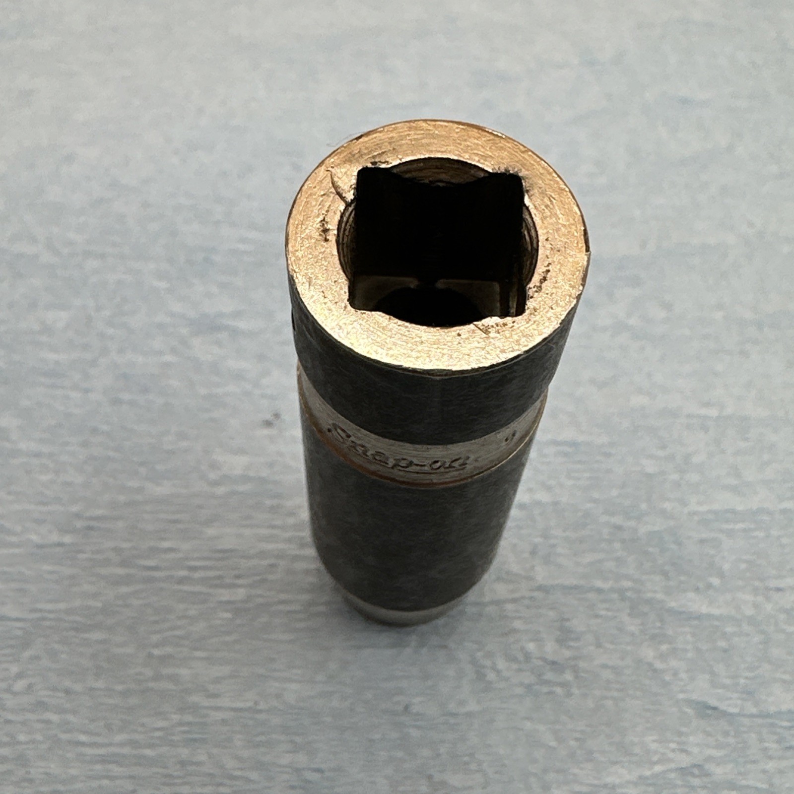 Vintage Snap On 9mm 6 Point Deep Impact Socket 3/8” Drive SIMFM9
