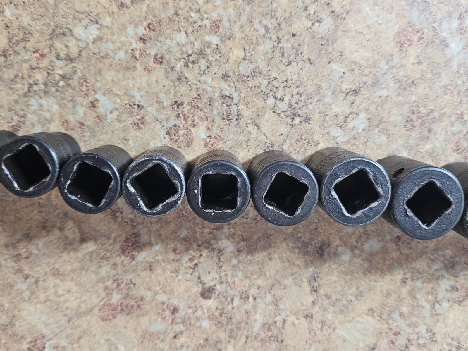 Snap-On 15pc 1/2″ Drive 6PT Metric Shallow Impact Socket Set (10–24 mm) 315IMMYA