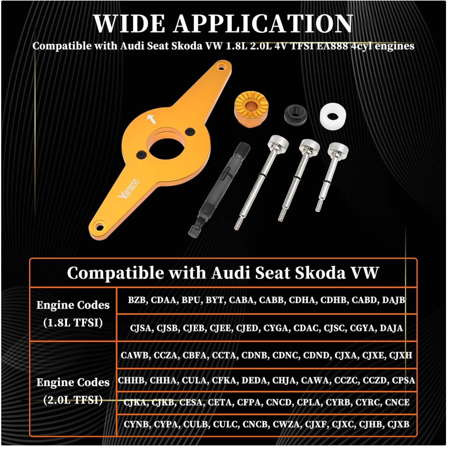 Crankshaft Pulley Removal Tool Audi VW Skoda Seat