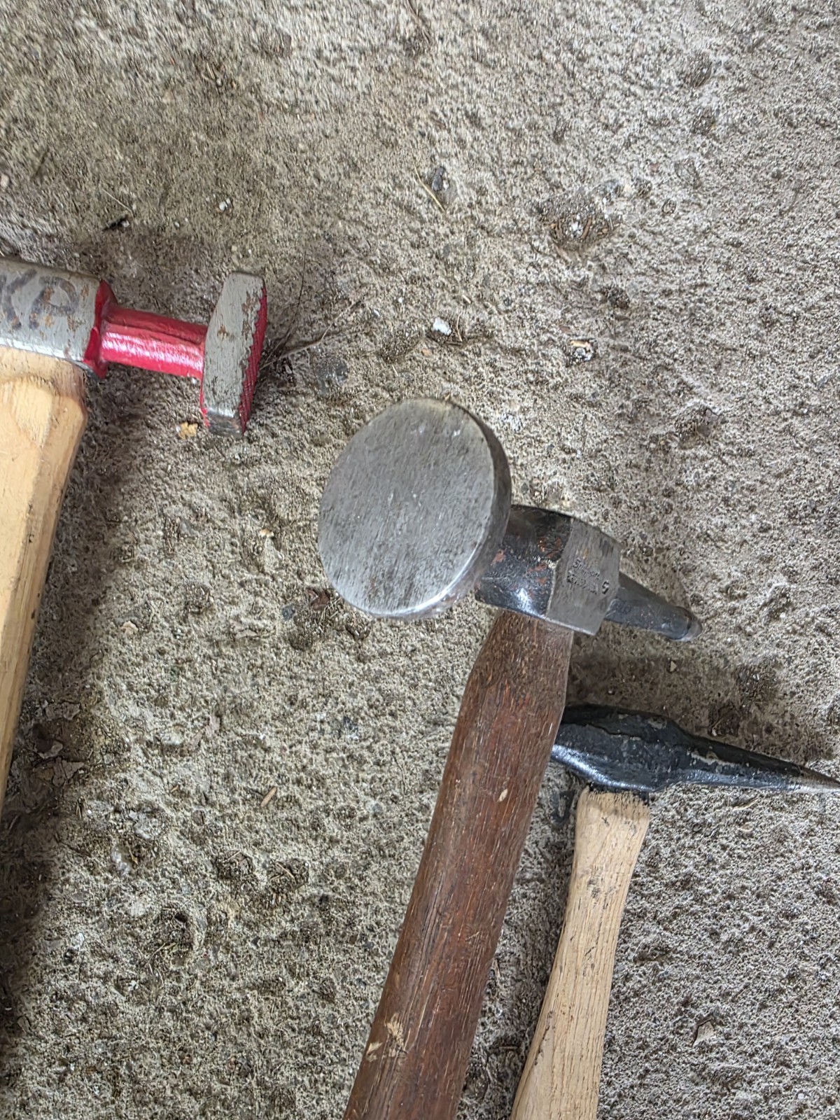 Autobody Collision Repair Body Hammers Lot Of 3 Gently Used, Great Condition