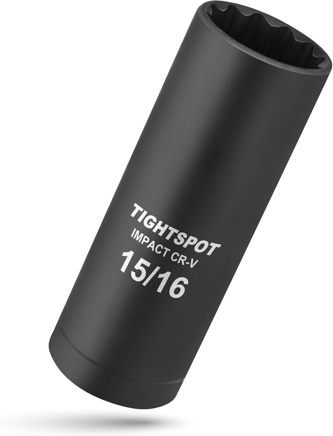1/2 Inch Drive – 15/16 Inch Deep Impact Socket with Anti-Rounding 12 Point De…