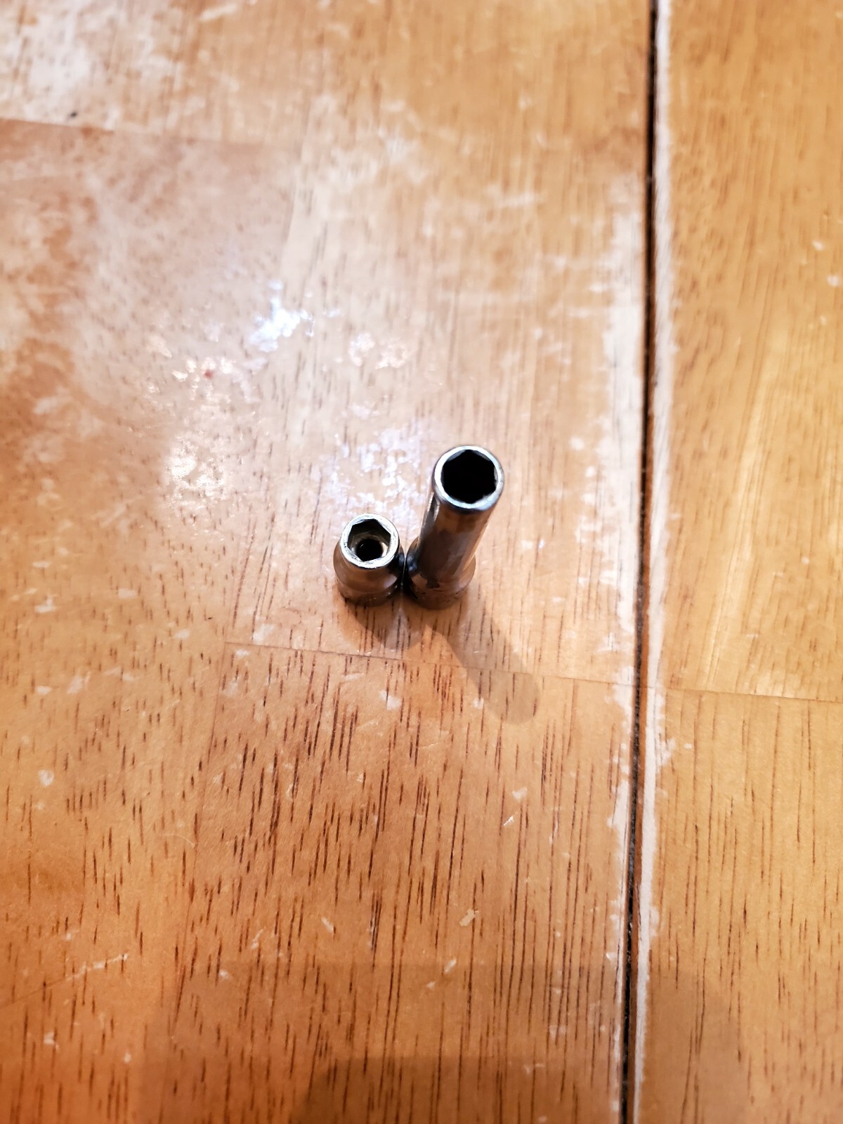 Snap On 1/4 Drive 7/32 6PT Shallow Deep Sockets Lot Of 2