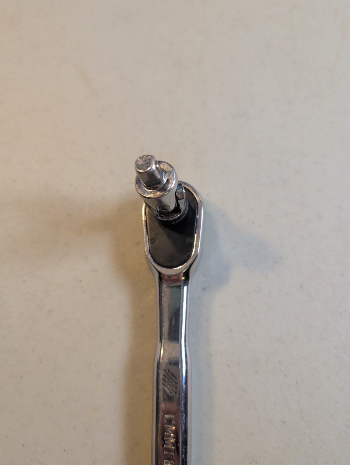 Craftsman 1/4″ Quick Release Ratchet Polished Chrome CMMT81747 + Swivel Adapter