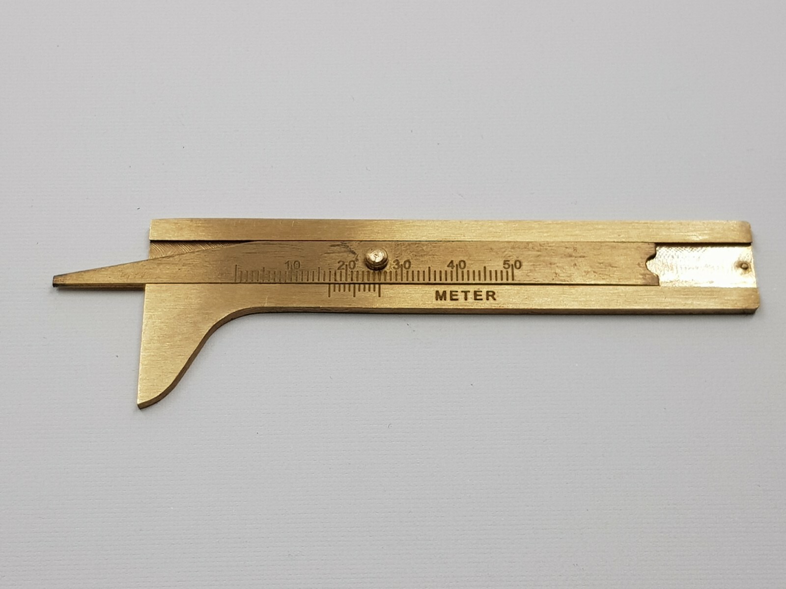 Super RARE Genuine Continental Brass Tyre Tred Gauge & 10 continental pens