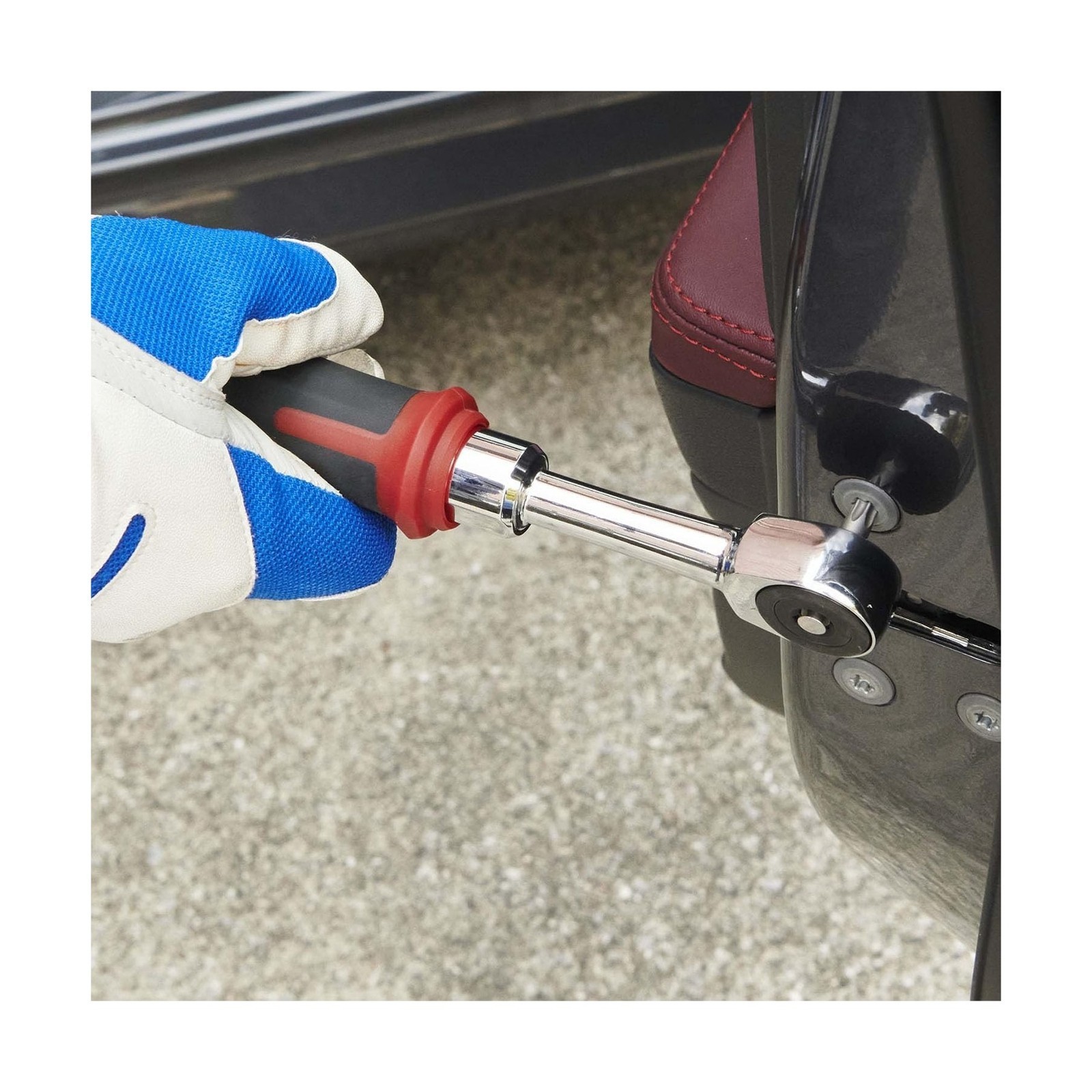 For Vessel 400ER3-1M Cordless Electric Slim Ratchet Set w 31 Socket Bits Tool
