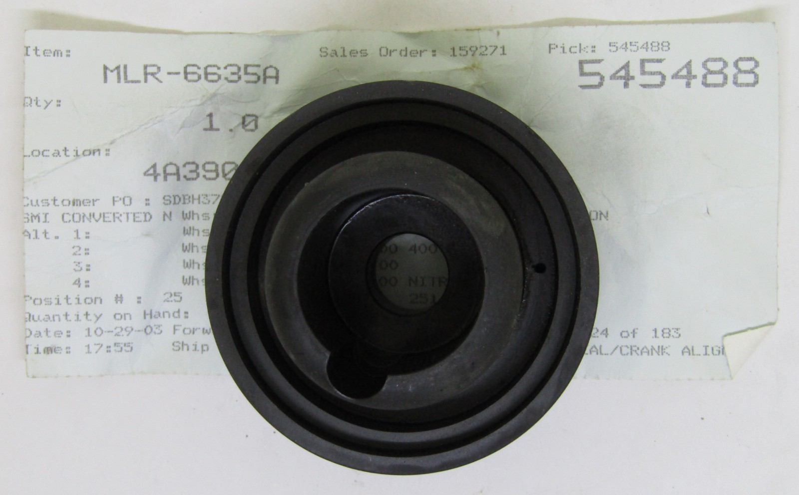 New Miller Tool Automotive Crankshaft Seal Aligner Installer Part No. MLR-6635A