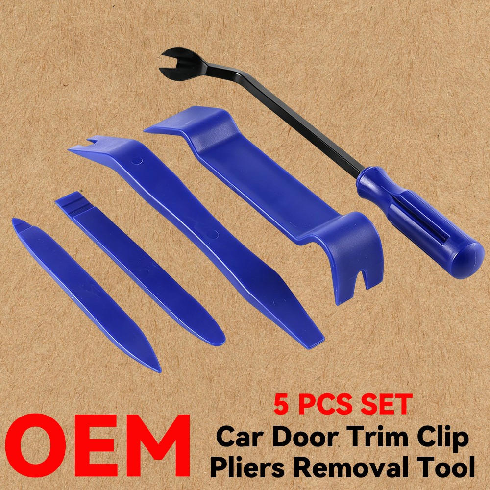 5PCS Trim Removal Tool Kit No-Scratch Panel Upholstery Audio Dash Dismantle US