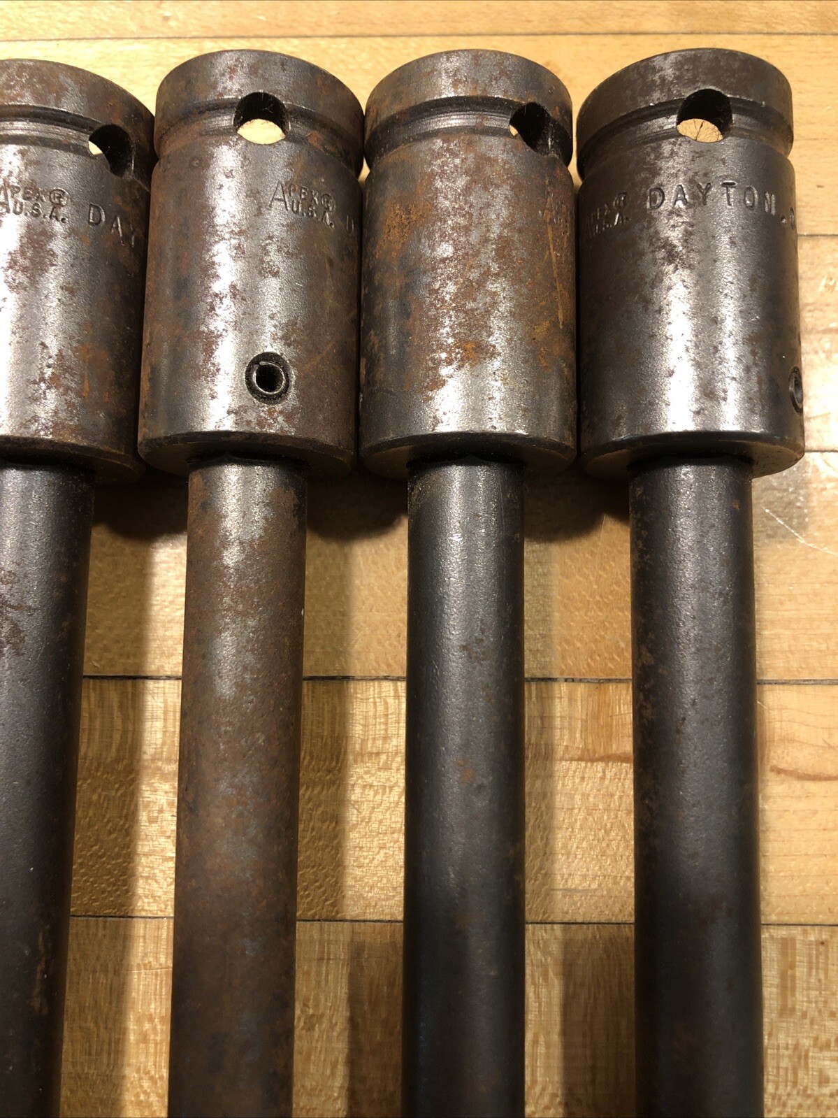 1 USED Dayton Apex 9/16″ Extension Swivel Short Socket 1/2″ Drive 6 Pt (5 Avail)