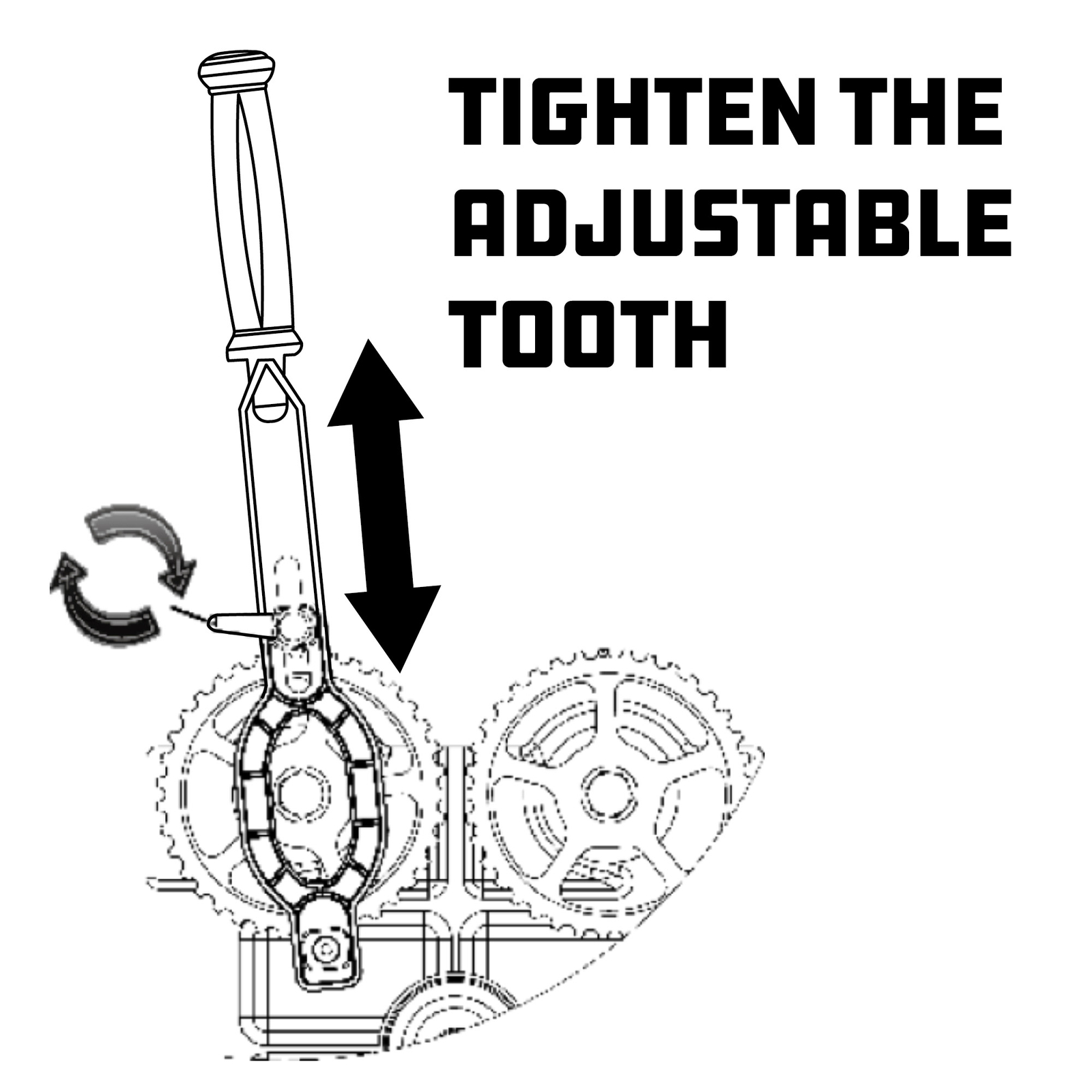 Powerbuilt Universal Timing Gear Holder Tool Kit – 647835