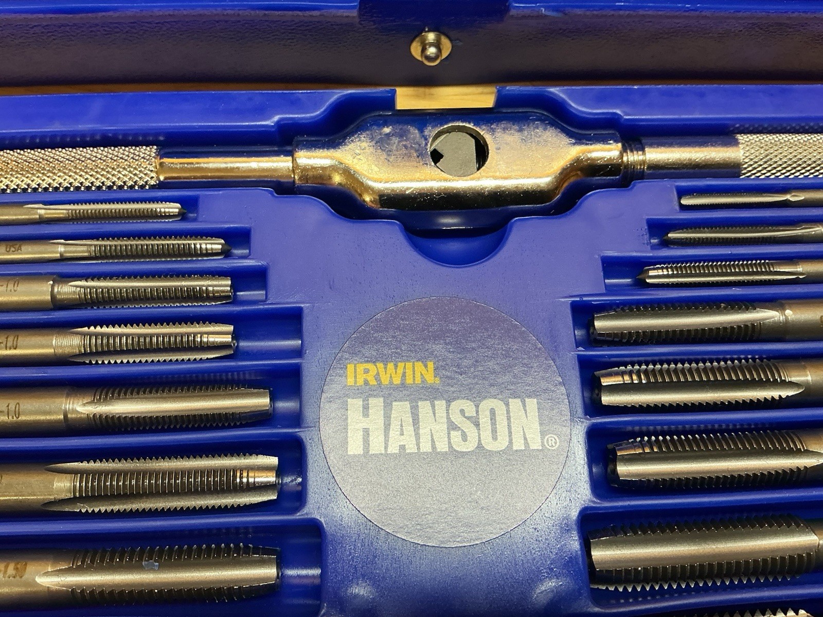 Irwin Hanson 26317 41 Pc. Metric Hex Tap & Die Set (3mm-12mm)