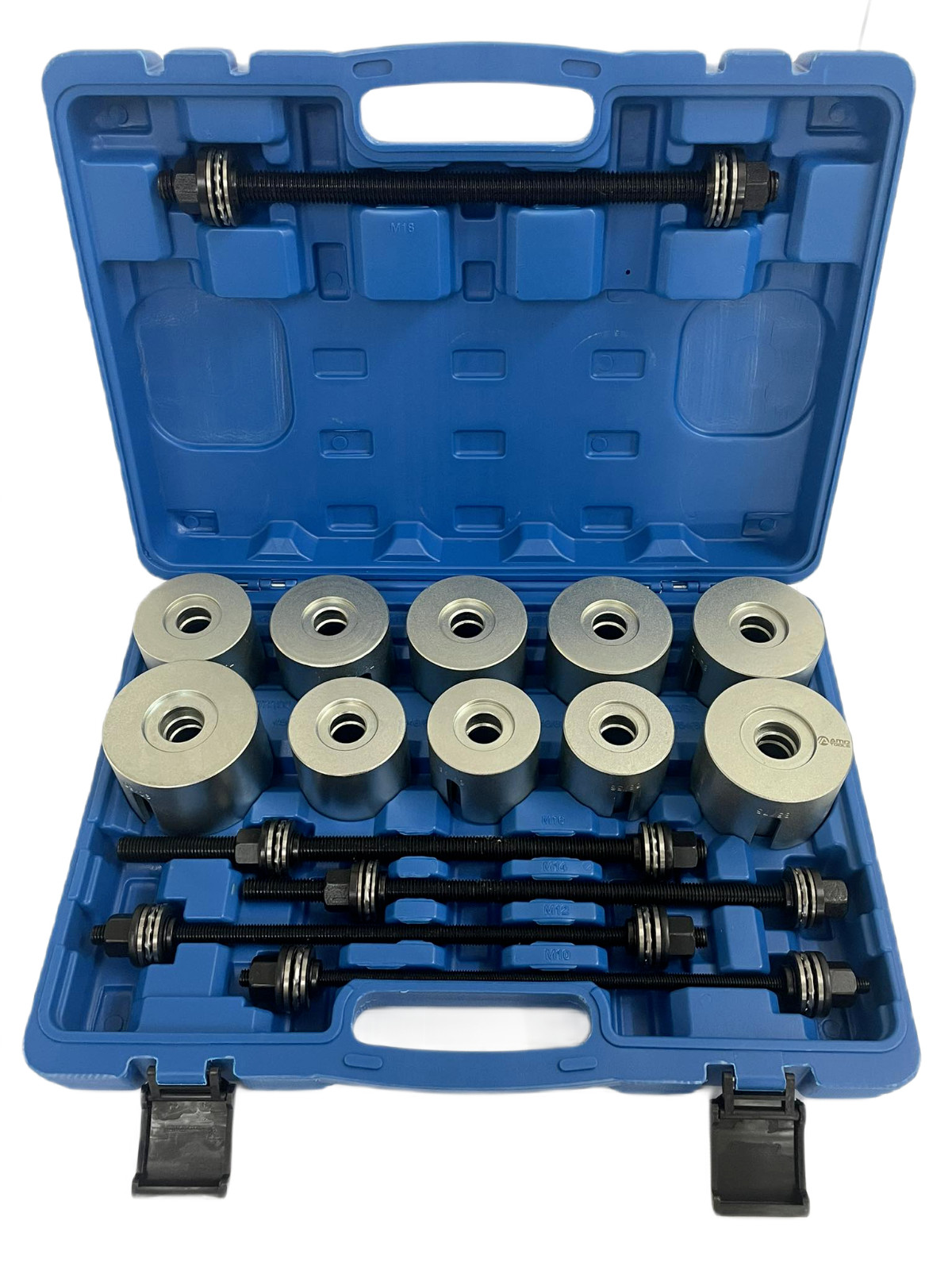 27 Pcs Universal Press & Pull Sleeve Kit Bush Bearing Removal Insertion Tool Set