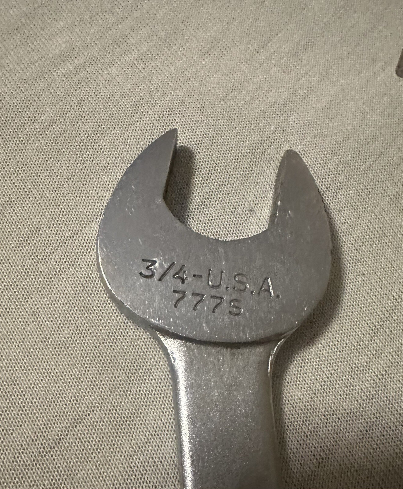 INDESTRO Super Tools U.S.A. #777S – 3/4″ Combination Wrench 8.2″ Long,12 Point