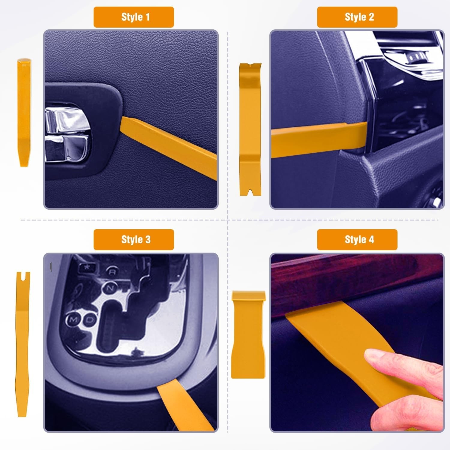 6PCS No-Scratch Trim Removal Tool Kit – Durable & Lightweight Auto Repair Tools