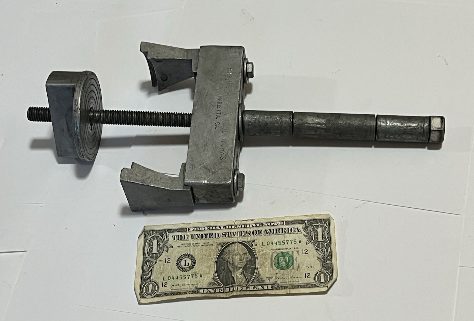 Harris Machine & Tool Works Vintage Transmission Clutch Spring Compressor Tool