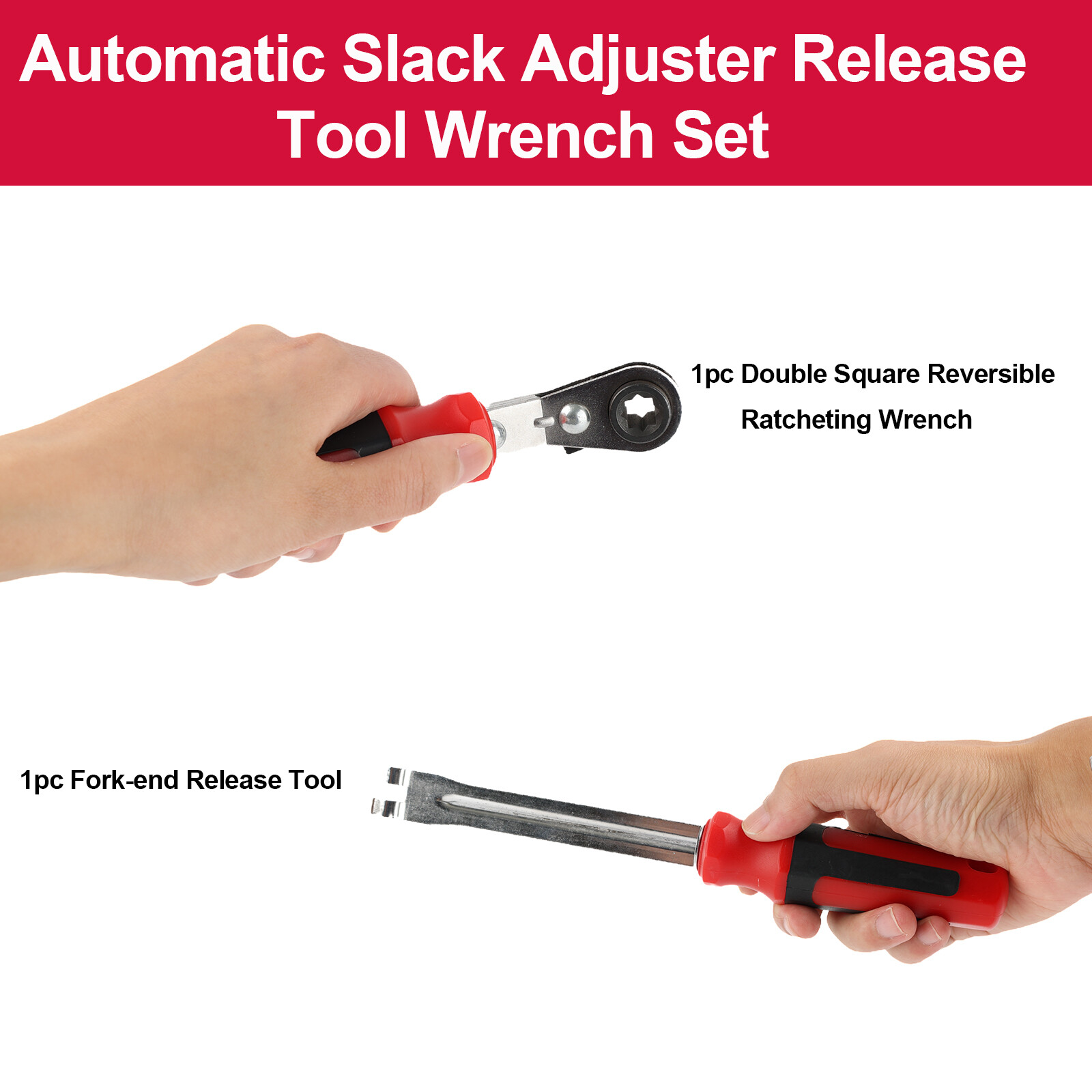 5 /16″Automatic Slack Adjuster Release Hand Tool Set Adjust Ratchet Wrench Brake