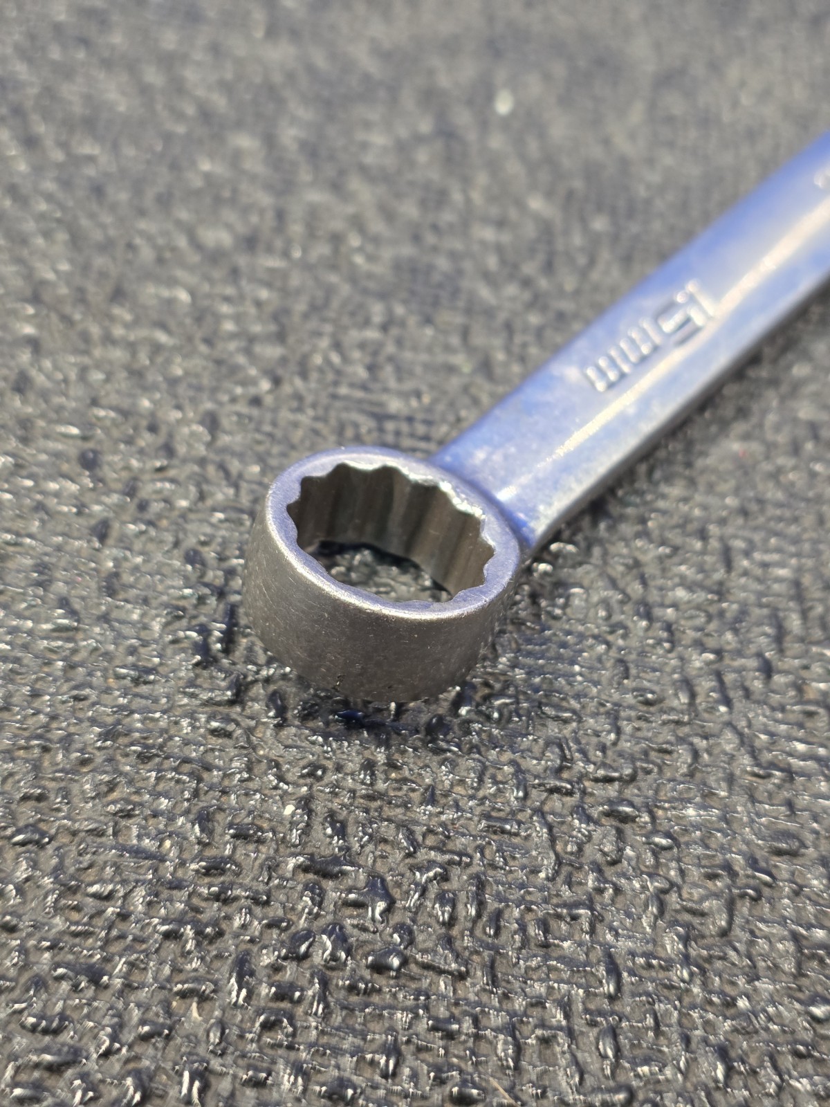 Snap-on Tools SOEXM15 15mm 12-Point Metric Flank Drive Plus Combination Wrench