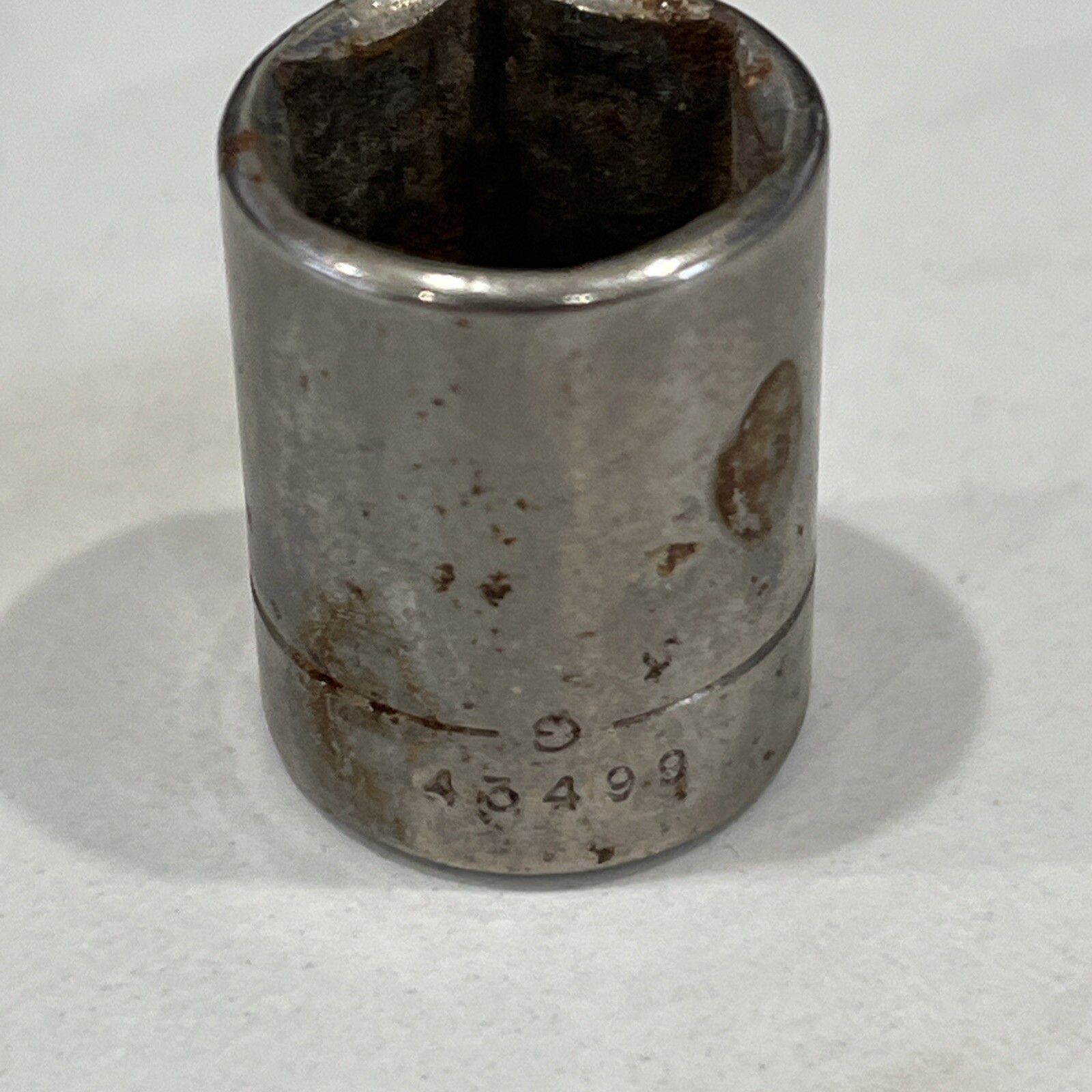 Craftsman USA 1/2″ 6 Point 1/4″ Drive Shallow Socket 43499 Inverted G Series