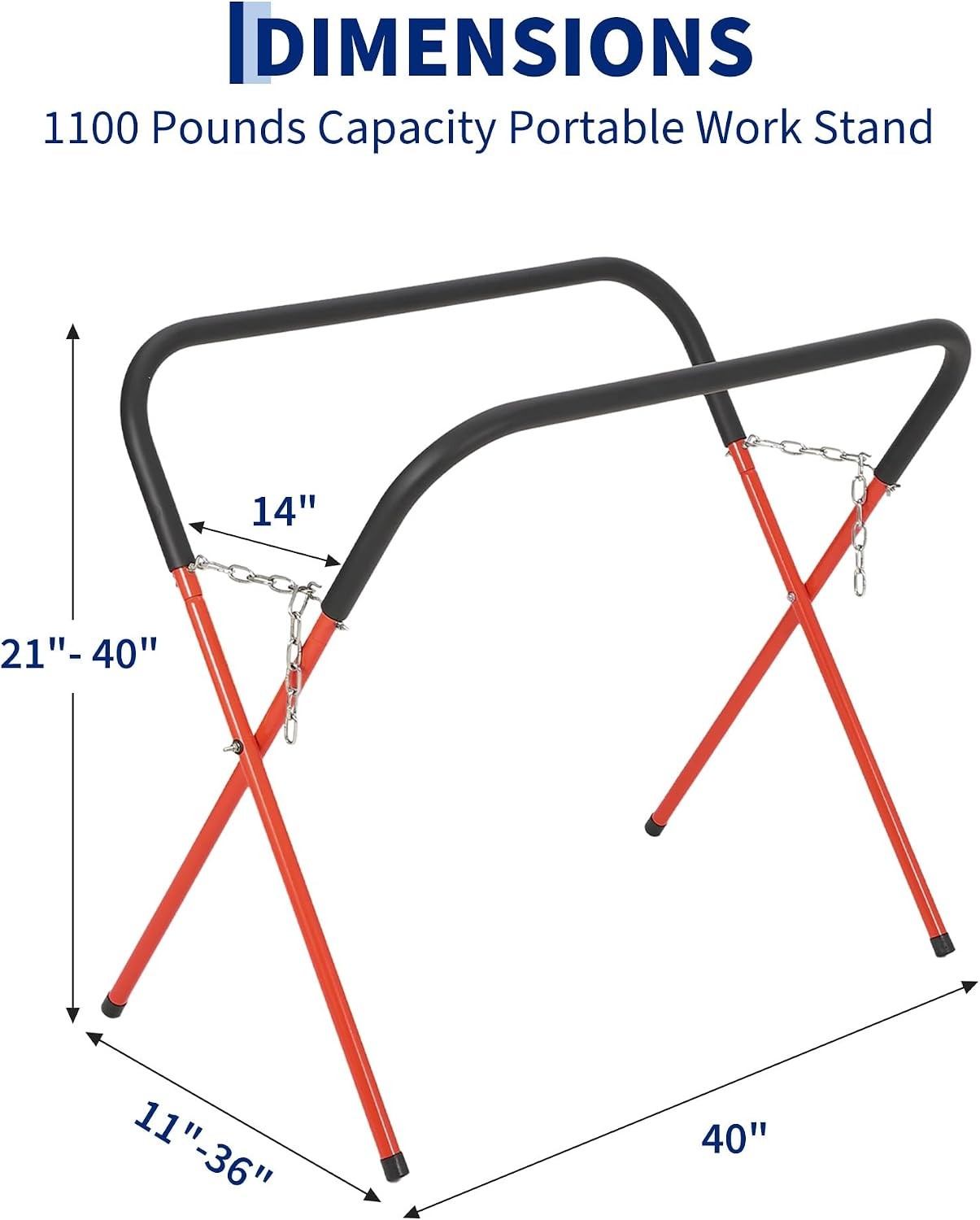 1/2/4 Pack Portable Workbench Folding Automotive Fender Bumper Stand Work Table