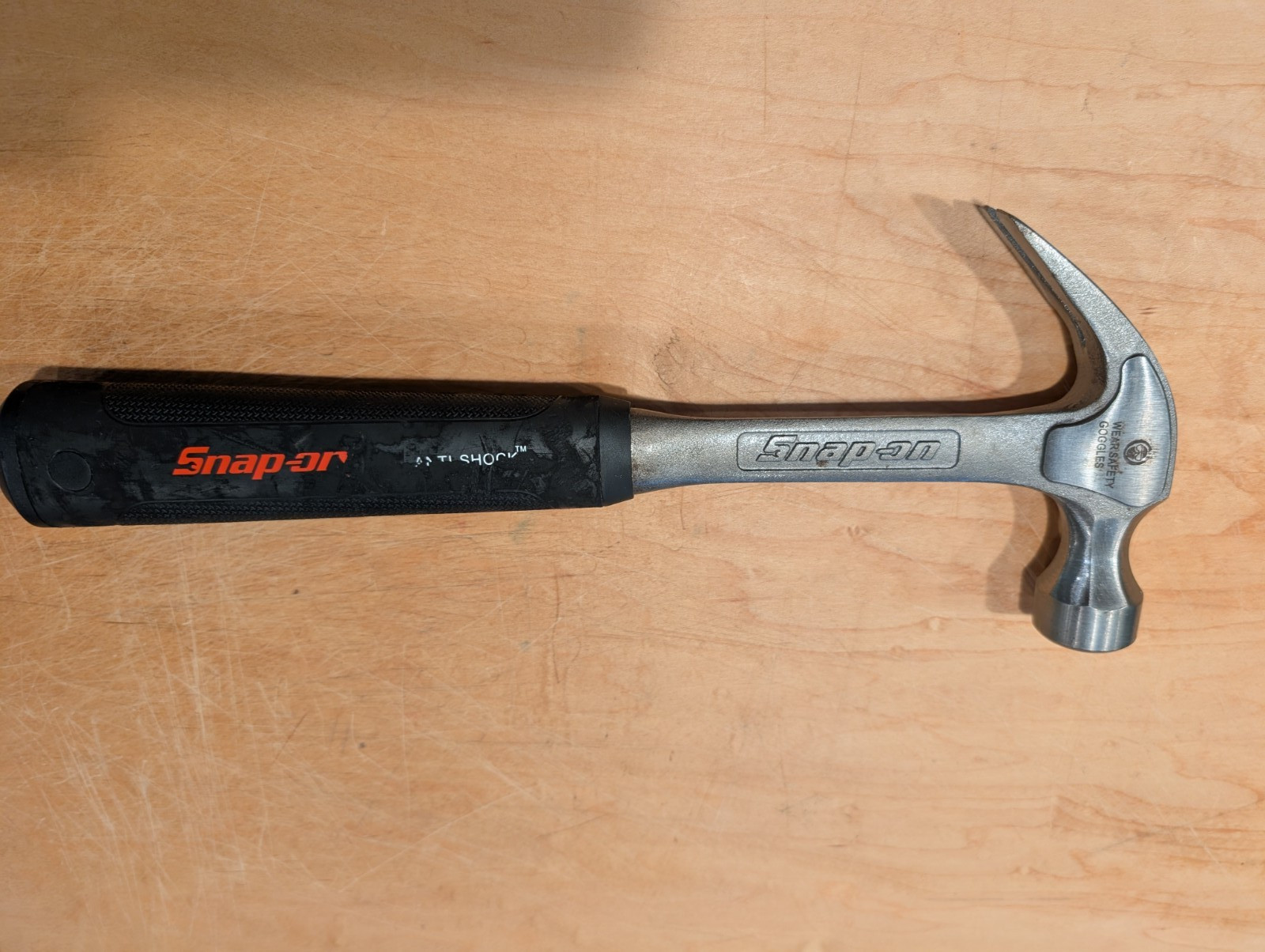 Snap-on Tools 16 oz Anti Shock Claw Hammer HCL16