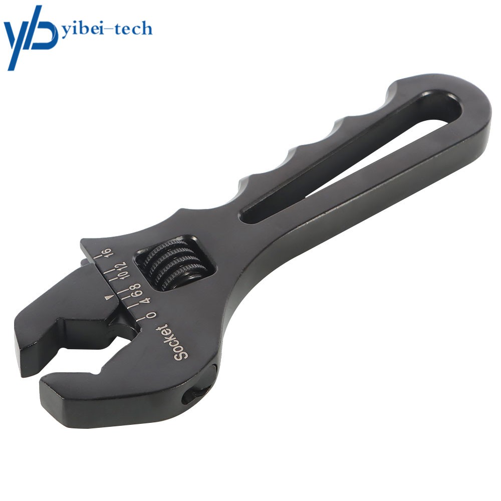 3AN-16AN Adjustable An Fitting Wrench Aluminum For An Hose Adapters Ends Spanner