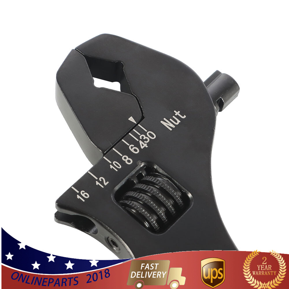 3AN-16AN Adjustable An Fitting Wrench Aluminum For An Hose Adapters Ends Spanner