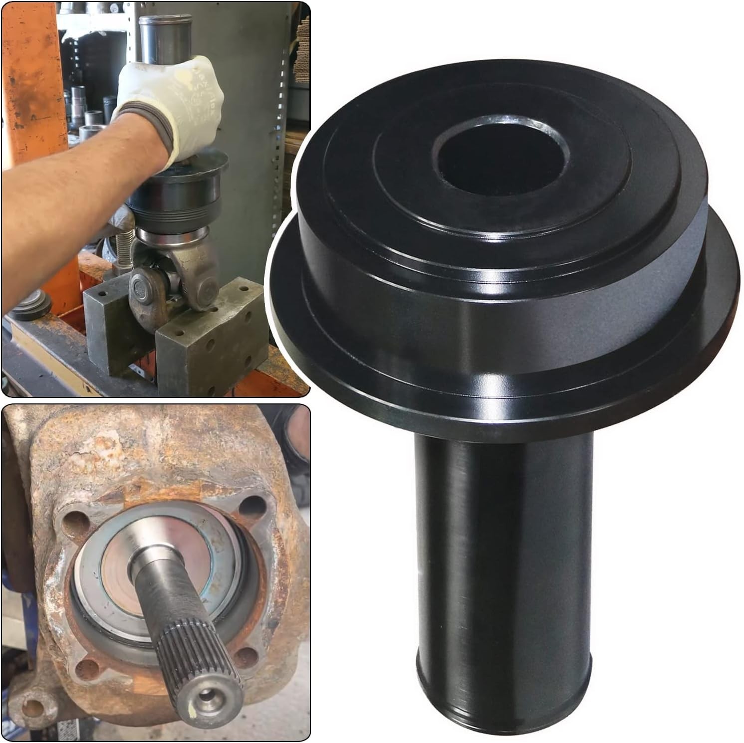 Durable 4WD Wheel Knuckle Oil Seal Tool for F250 F350 F450 F550 1998-2004