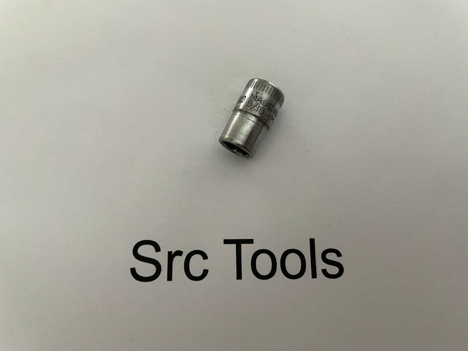 *RARE 1940* Snap-On Tools USA 9/32″ Driv 5/16″ SAE 6pt Midget Chrome Socket M-10