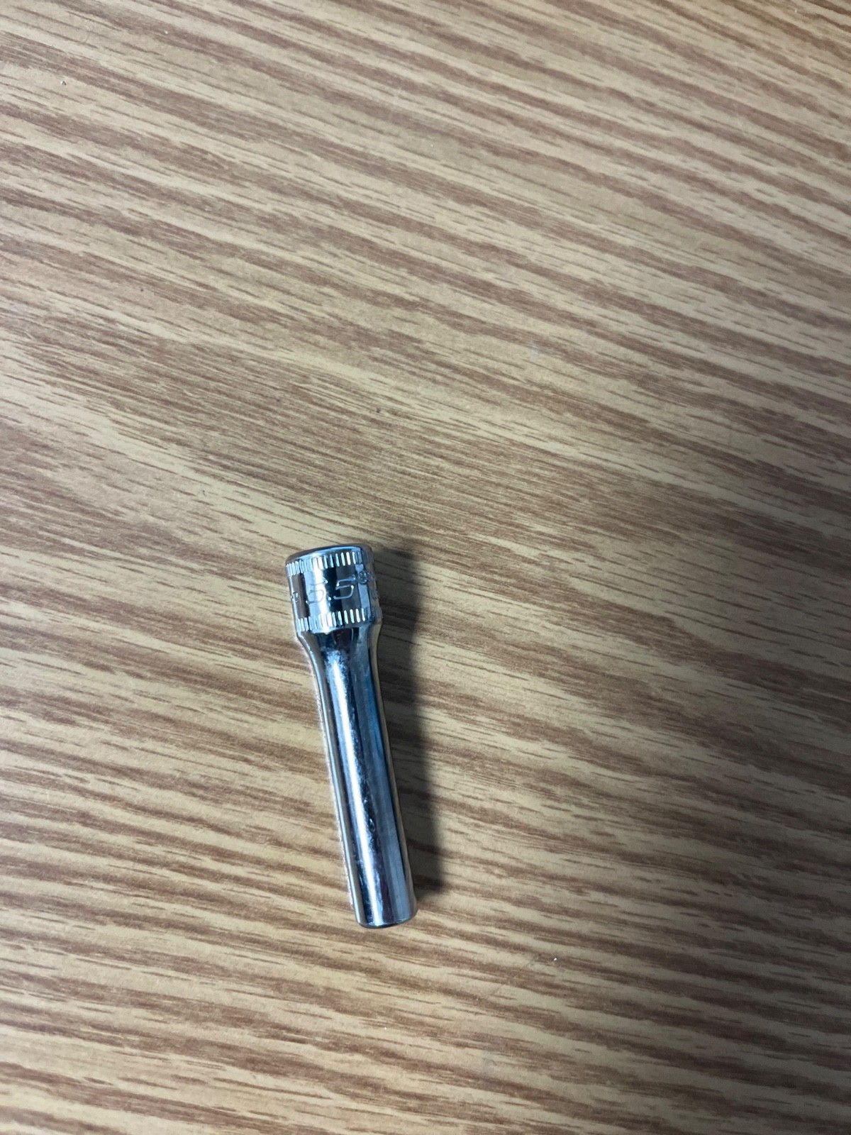 SNAP ON STMM5.5 – 5.5MM 6PT DEEP WALL STANDARD SOCKET 1/4 DRIVE – LOC#157