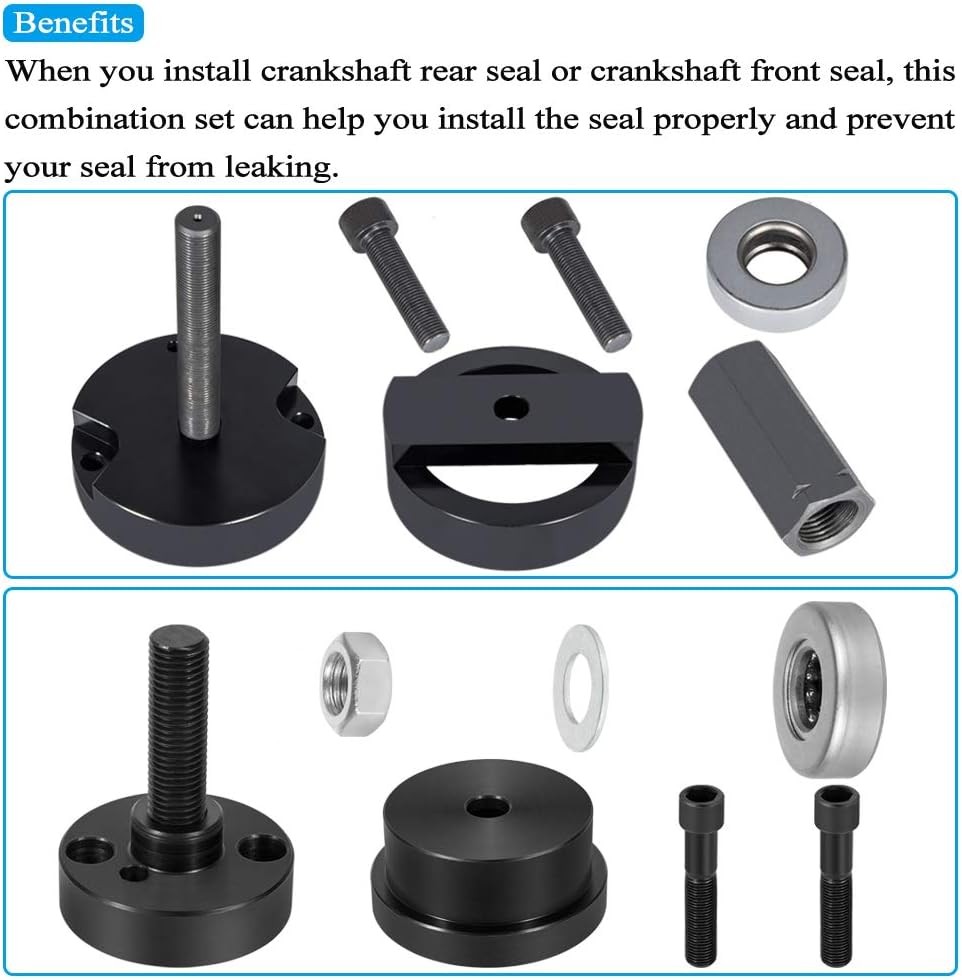 for Ford Crankshaft Front & Rear Main Seal Installer Tool Set 303-770, 303-1259