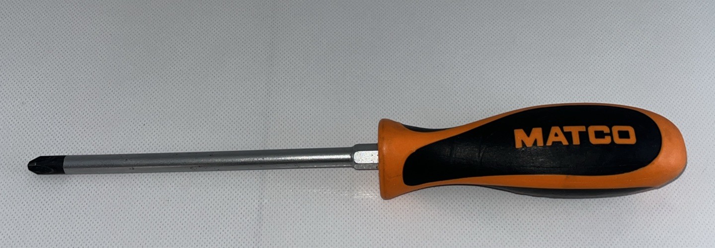 Matco Tools SO126P3C #3 Phillips Head Screwdriver Orange Handle 11”