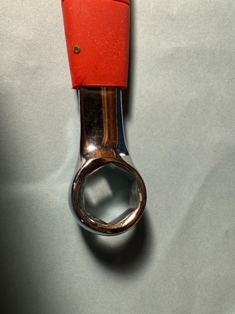 CTA 9/16 IN 6 POINT OIL DRAIN PLUG WRENCH HIGH POLISH RED COMFORT HANDLE 2581