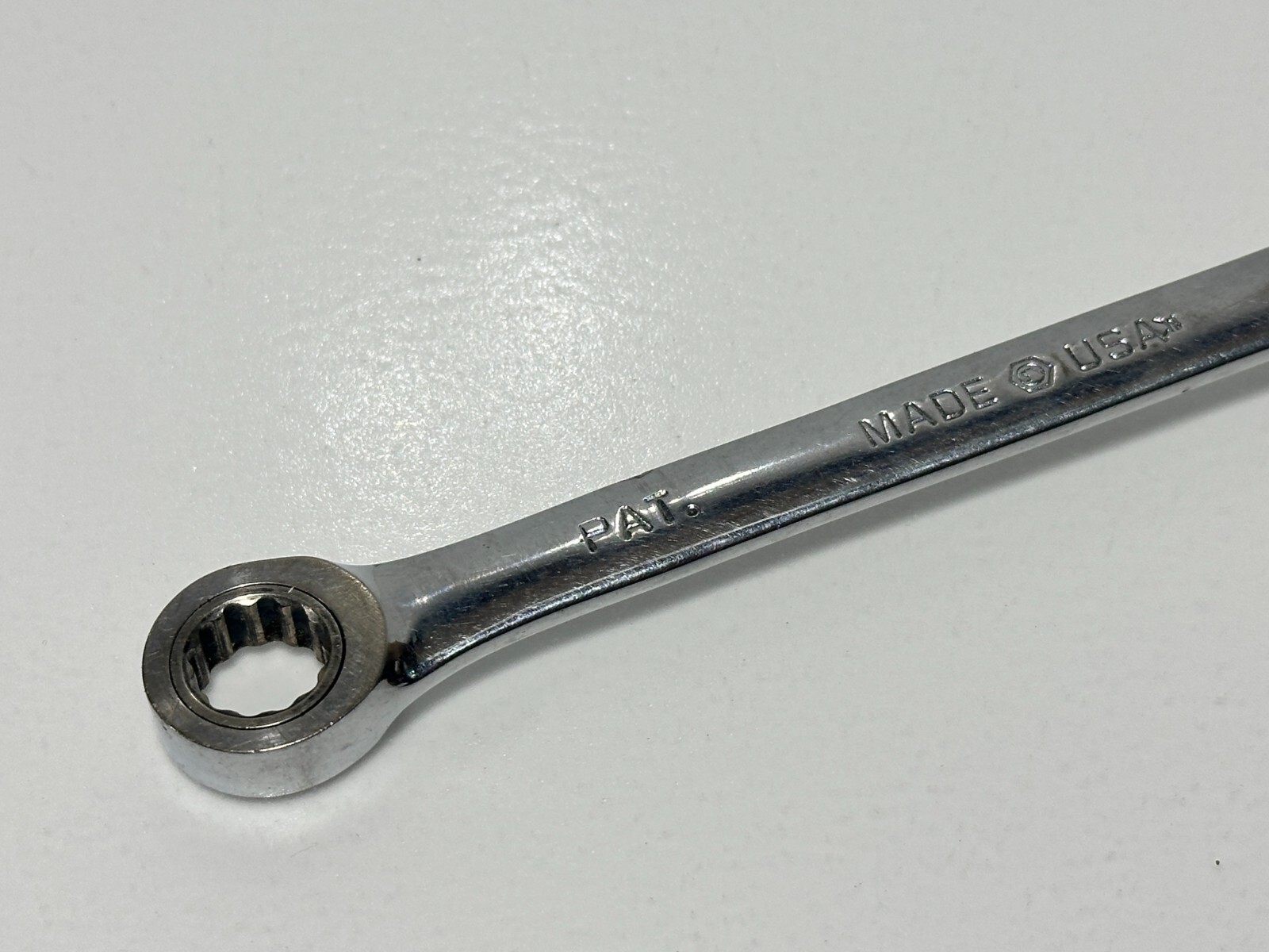 Matco Tools USA MADE GRBL1414 7/16″ SAE Double Box End Ratcheting Wrench, 12 PT.