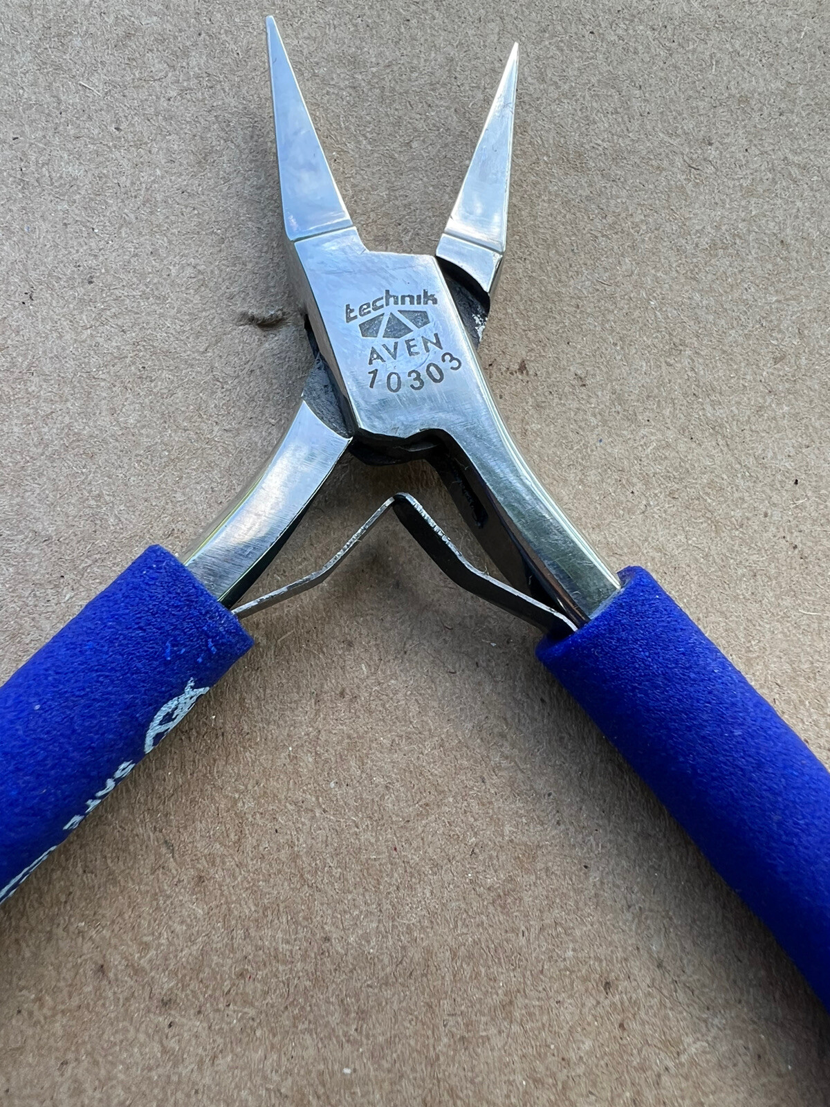 🇺🇸 Set Of 6 Aven Technik Pliers Wire Needle Nose Joint Cutters W/Case🇺🇸